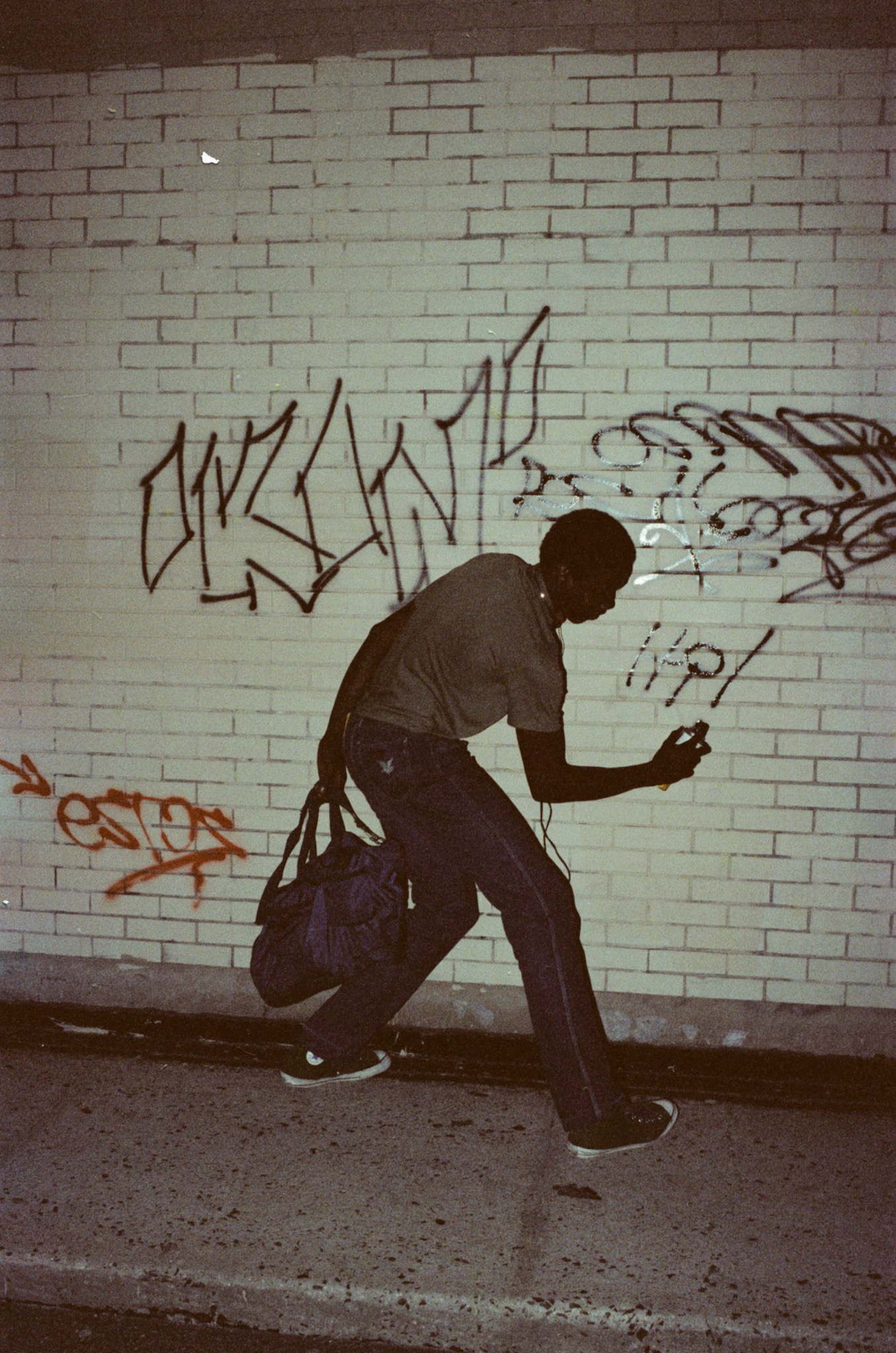 Kool Koor tagging in New York, 1982
