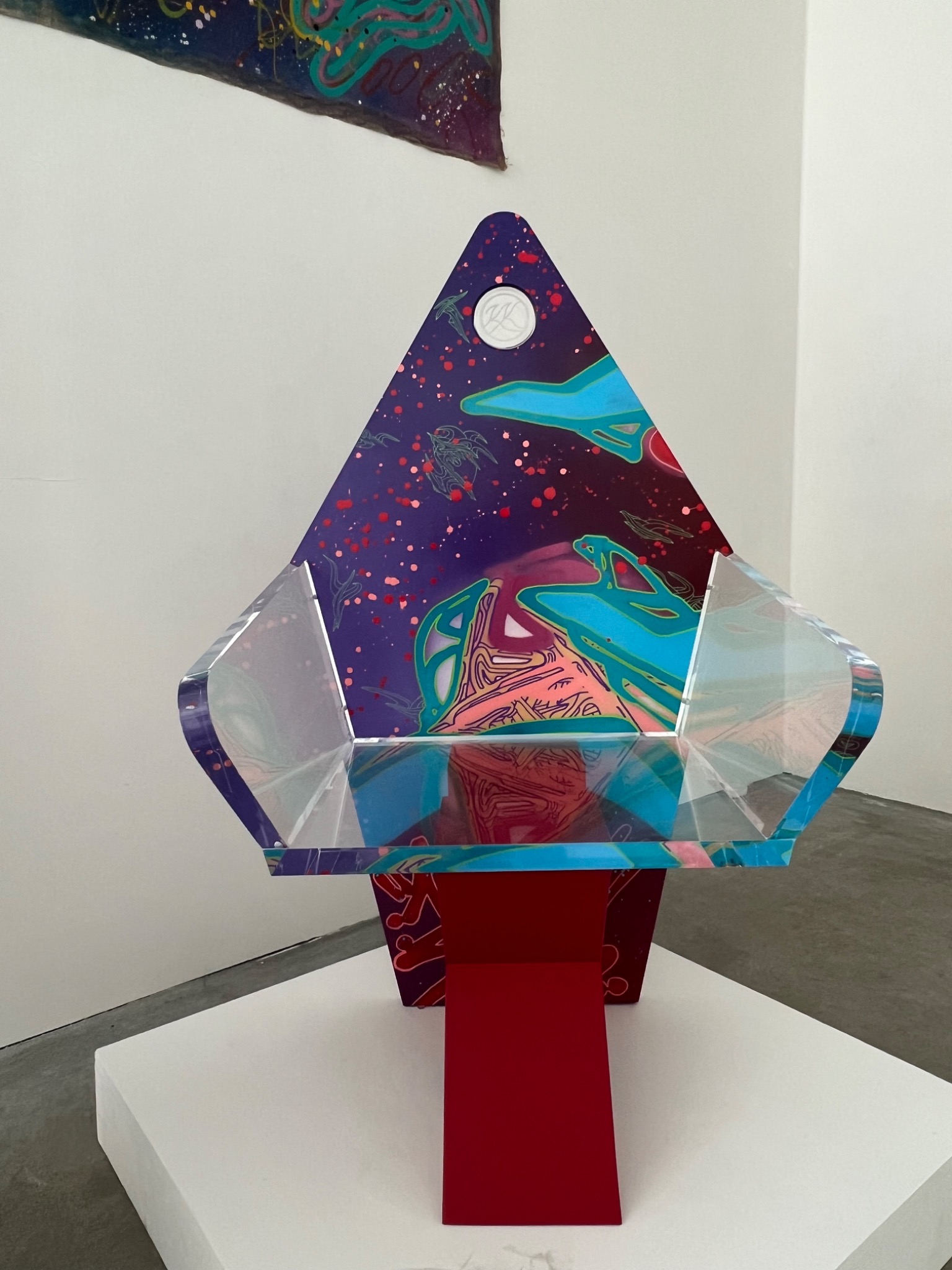 TIMELESS ONE chair, front view, SHIN Gallery, New York, 2023